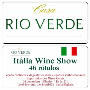 Casa Rio Verde – ITÁLIA WINE SHOW