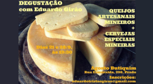 Curso de queijos com Eduardo Girão no Agosto Butiquim