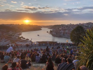 Por do sol em Porto – Portugal